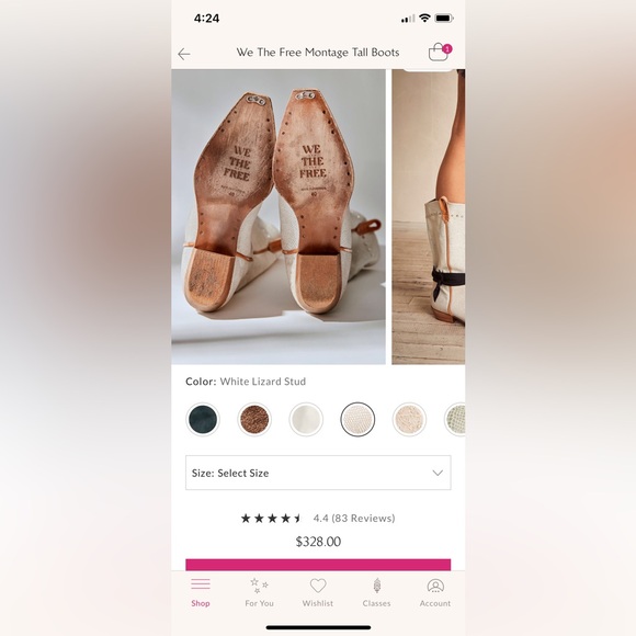 We the free Montage tall boots size 36 - Picture 7 of 7